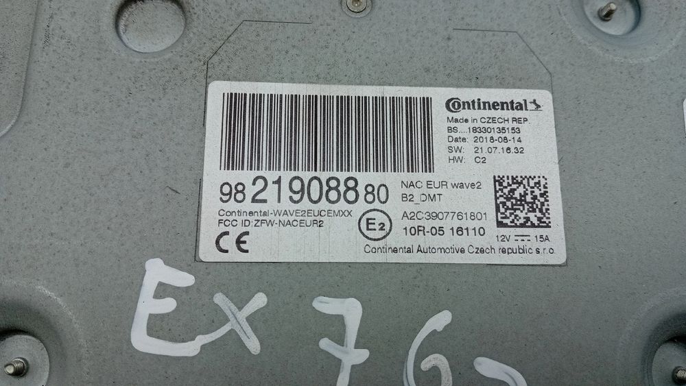 Rádio / auto-rádio CITROËN C-Elysee