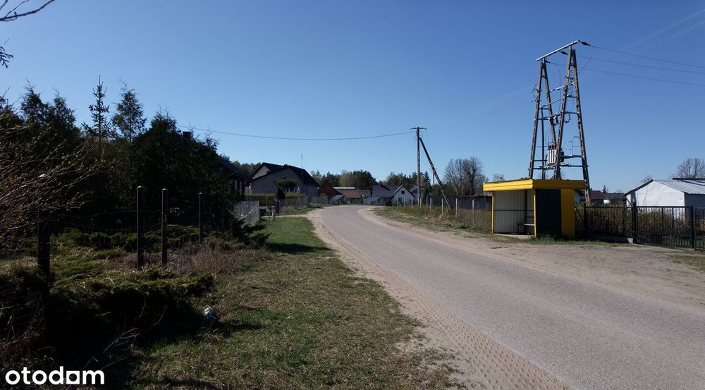 Działka 1350 m² Pupki (gm. Turośl) - narożna, ogrodzona, WZ - Widok 3