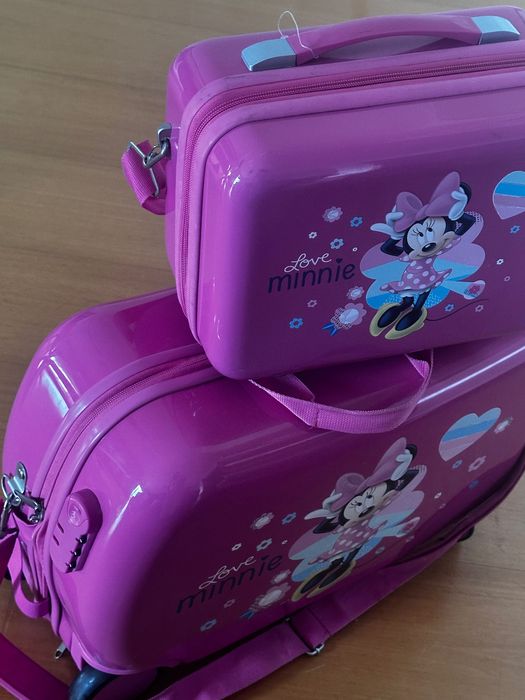 Conjunto de viagem Trolley e necessaire Disney