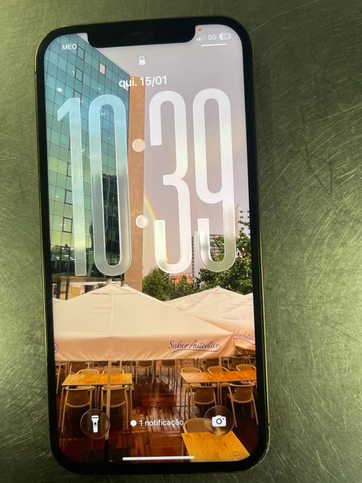 iPhone 12 Pro 128 gb bateria 75 % cor dourada