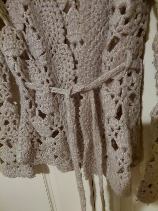 Cadaco malha rendado mas de lã