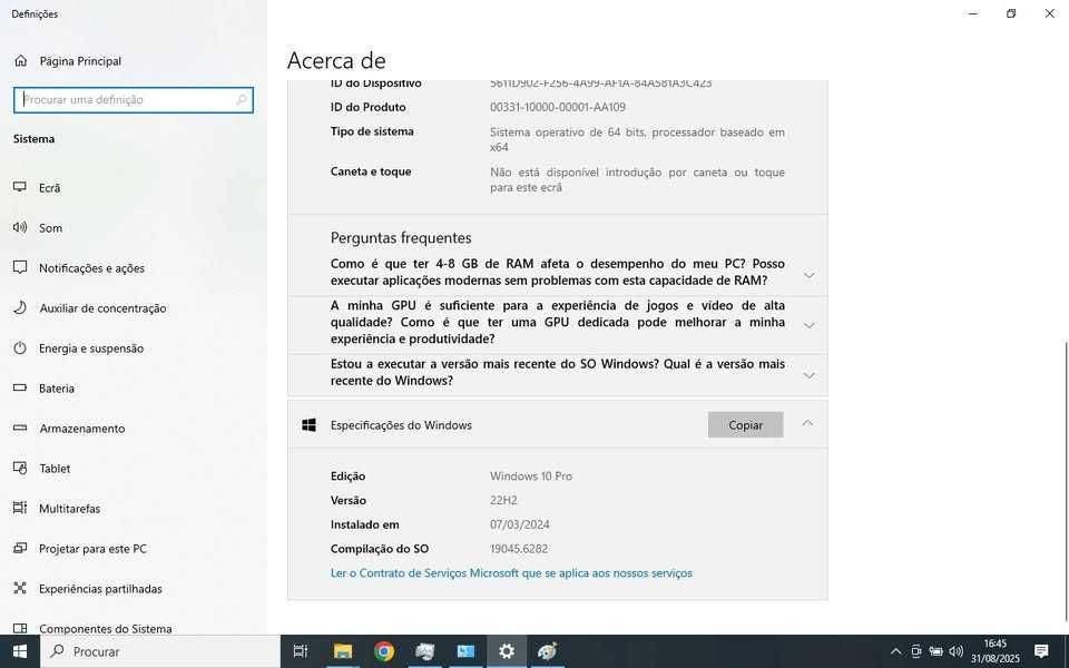 Computador portátil HP Pavilion
