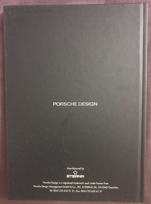 Porsche Design - Catálogo / Livro Oficial de Relógios - Ano 2000