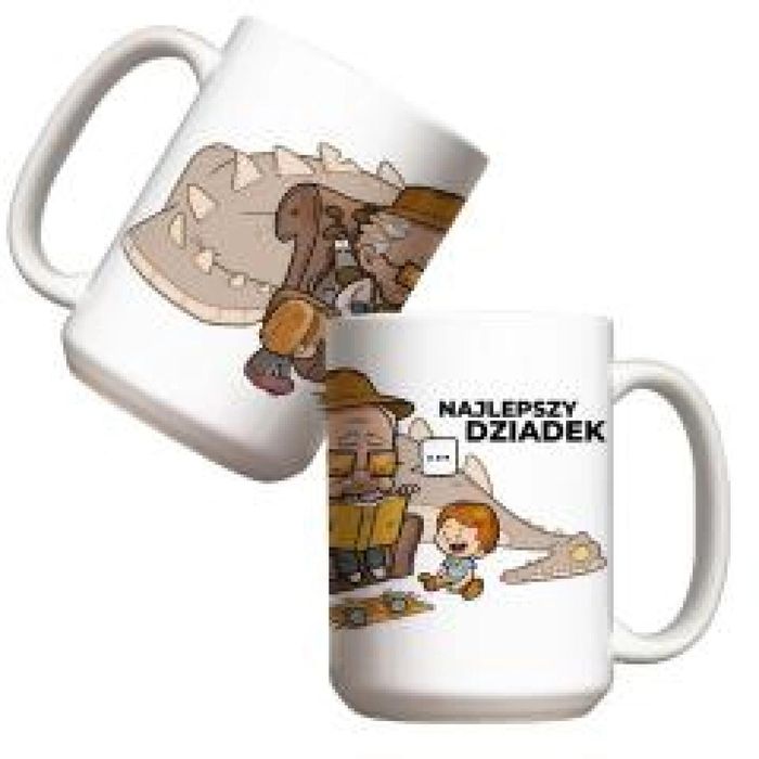 Kubek - Najlepszy dziadek 440ml oprawa: pudełko