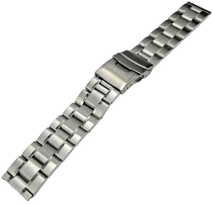 Nowa Bransoleta bransoletka do zegarka elegancka 18 mm stal nierdzewna