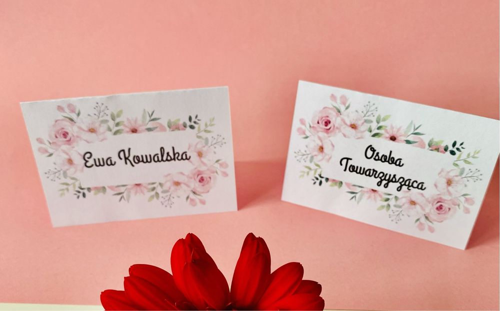 Winketki ślubne - 40 zł za 50 sztuk