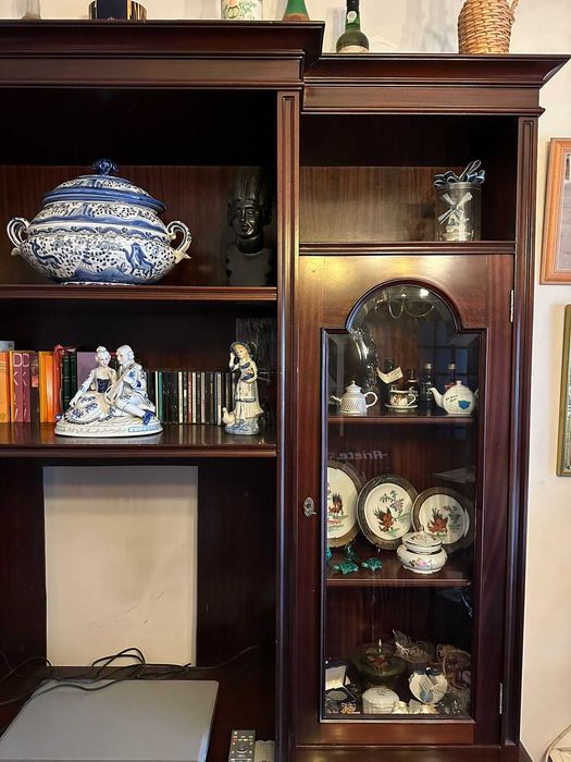 Estante / Móvel TV em Mogno