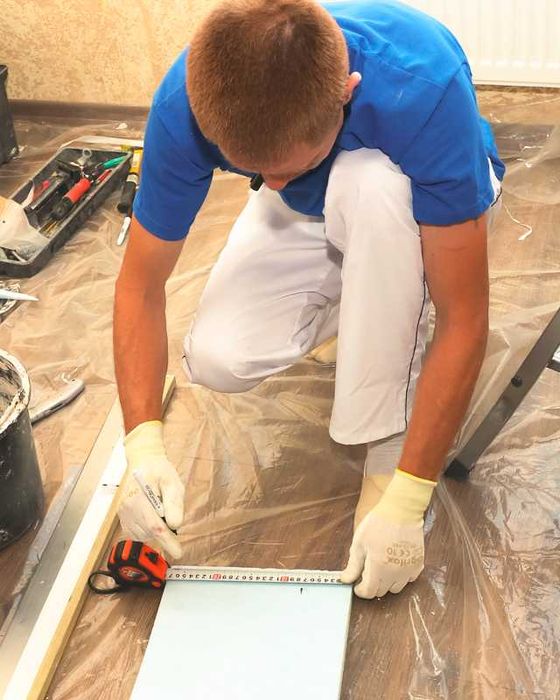 Теплые откосы из сэндвич-панели на окно 1,5х2,2м комплект "Тепловик"