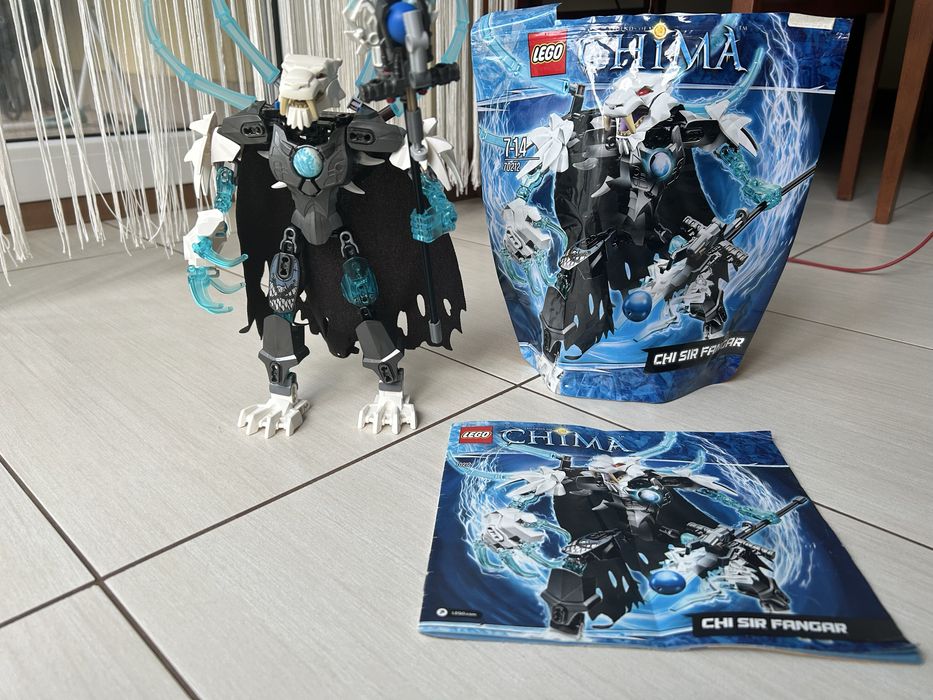LEGO Chima 70212 Sir Fangar KOMPLETNY