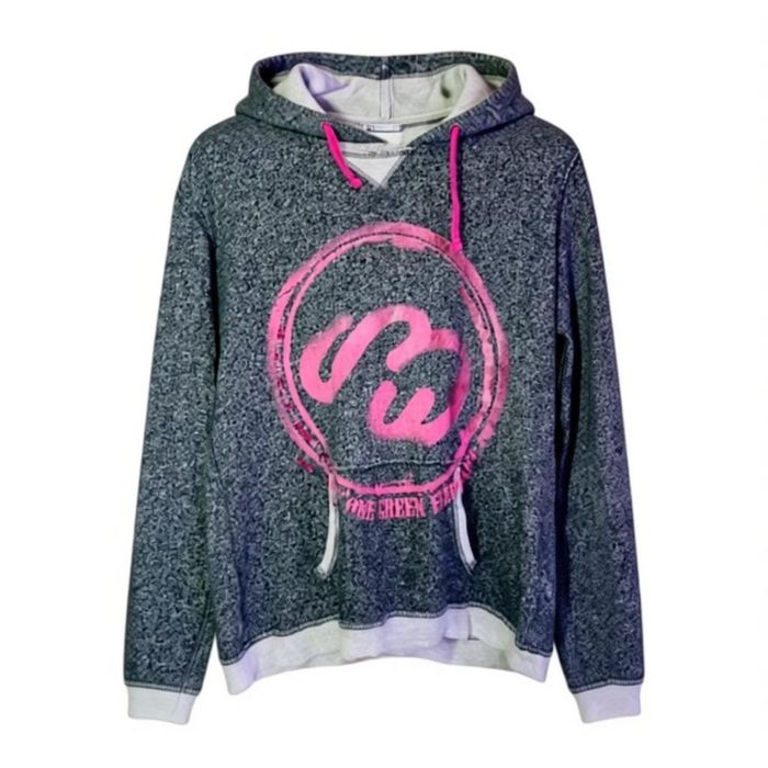 Bluza One Green Elephant 38 M Bawełna Szara z kapturem
