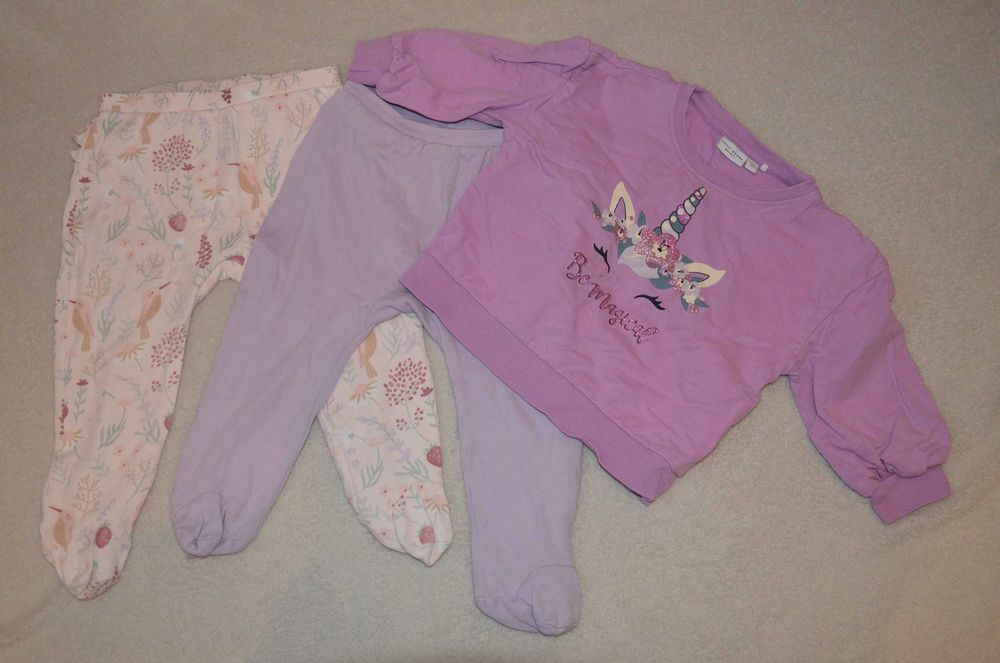 zestaw ubrań rozm. 86