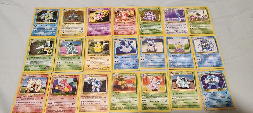Coleção cartas pokemon