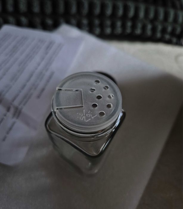 24 pojemniki na przyprawy słoiczki szklane + naklejki gratis organizer