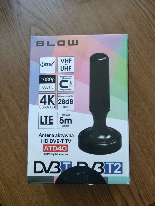 Mocna antena pokojowa+dekoder