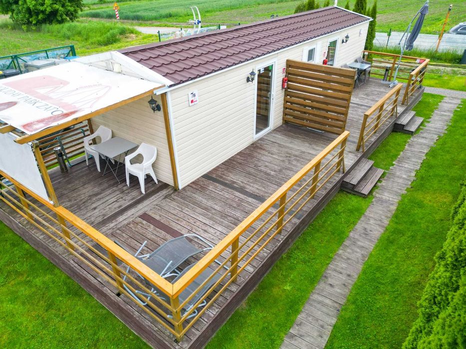 PODWÓJNY domek CAŁOROCZNY - Klimatyzacja, Taras, Ogrzewanie