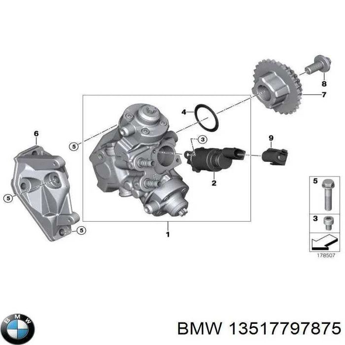 13517797875 BMW клапан регулировки давления