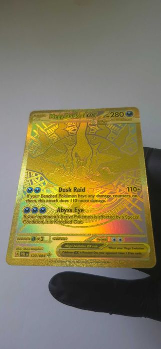 Mega-Darkrai EX 120/084 - Carte Pokemon GOLD MUR - PBL EN