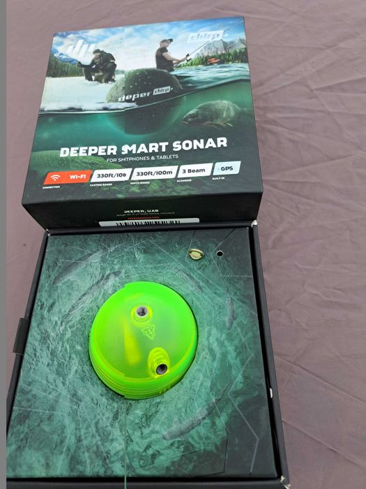 Echosonda deeper chirp+ z gratisami