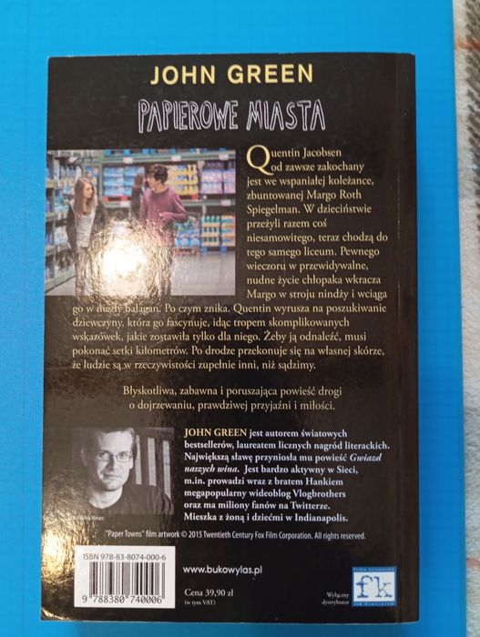 Papierowe miasta John Green