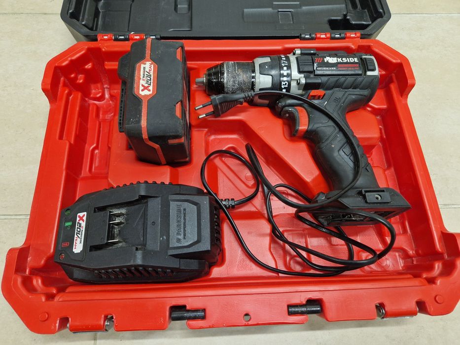 Wkrętarka Parkside Preformance 60 Nm z akumulatorem 4Ah i ładowarką