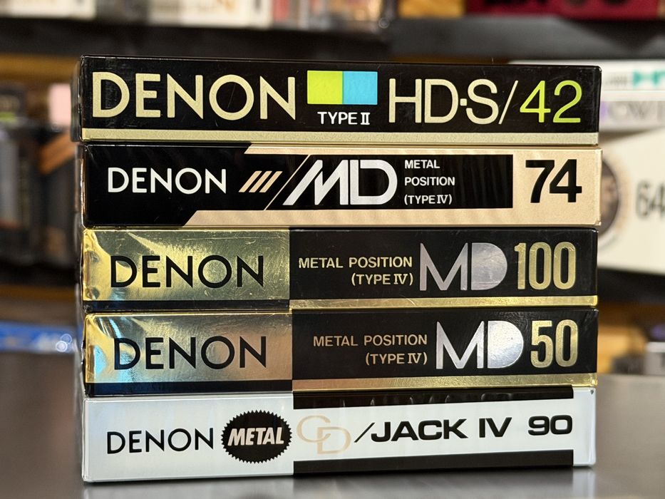 Продам аудио кассеты Denon Metal