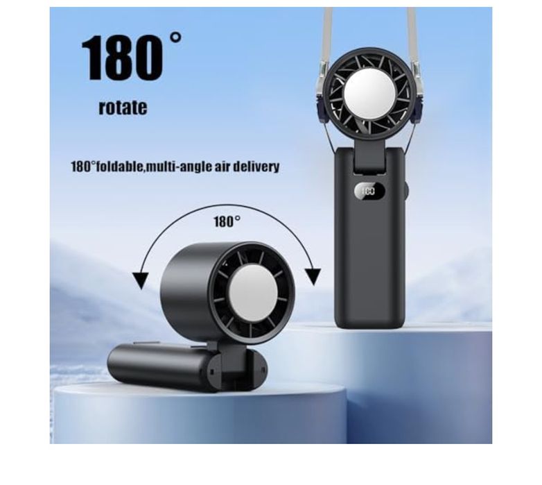 Intckwan Turbo Fan przenośny wentylator akumulatorowy 3600 mAh