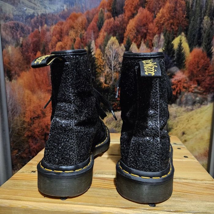 Жіночі ботинки Dr martens Jadone glitter 1460 женские мартенси — zdjęcie 3