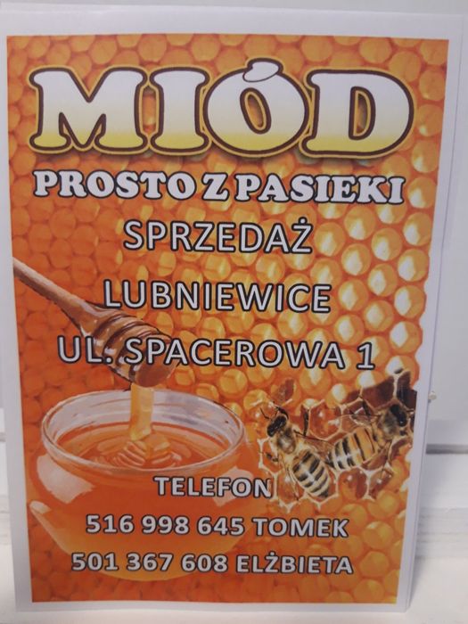 Miód z własnej pasieki