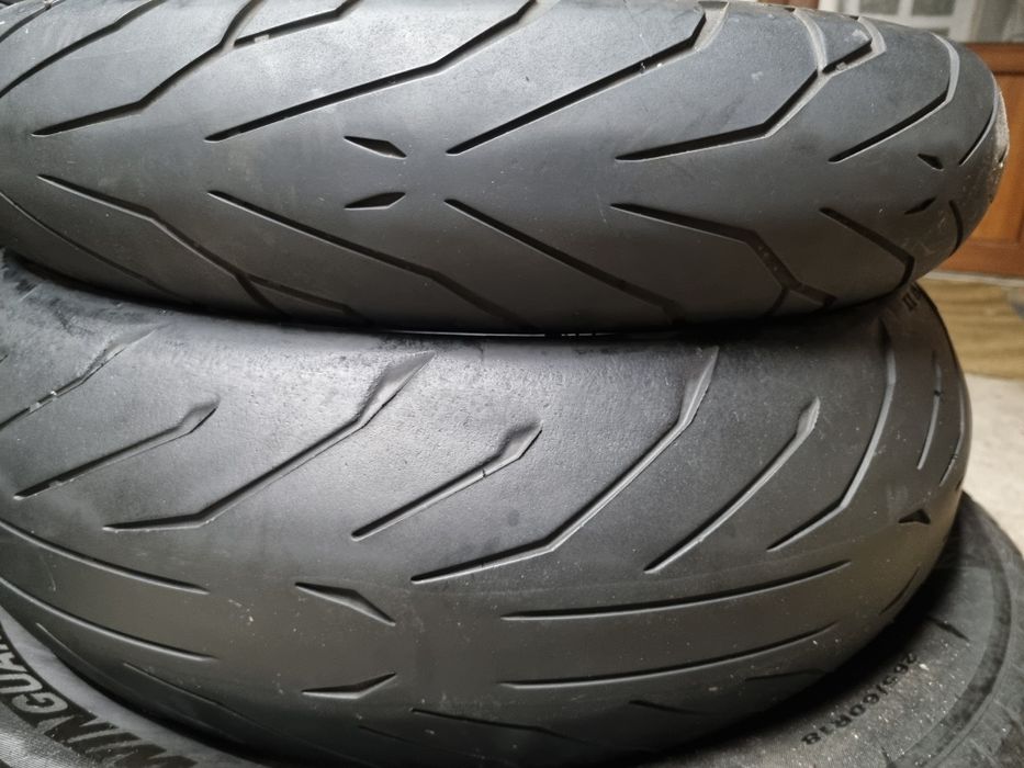 Мото шини 190.55.17R 120.70.17R Pirelli  Комплект