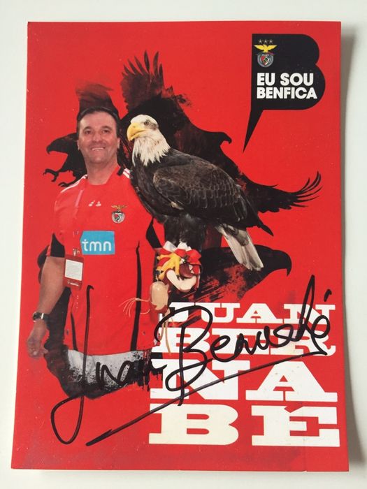 Juan Bernabe Benfica Autograph