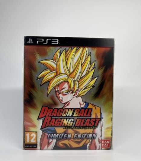 Dragon Ball Raging Blast Edição Limitada Steelbook PS3 PAL - Completo