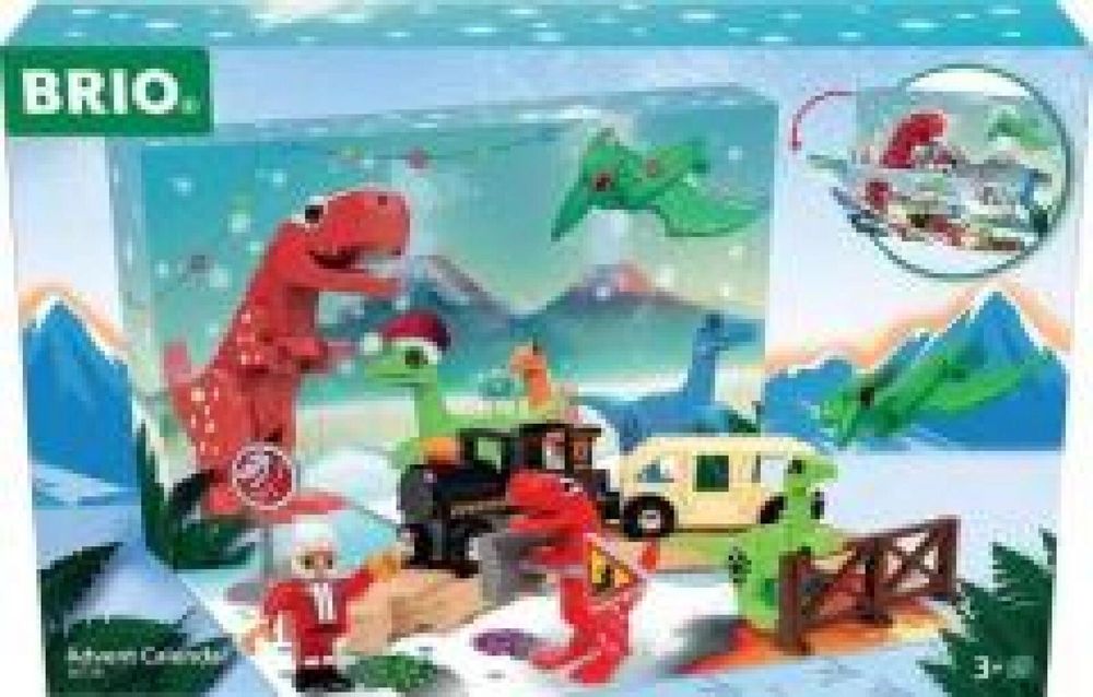 Brio Dino Kalendarz Adwentowy pudełko,