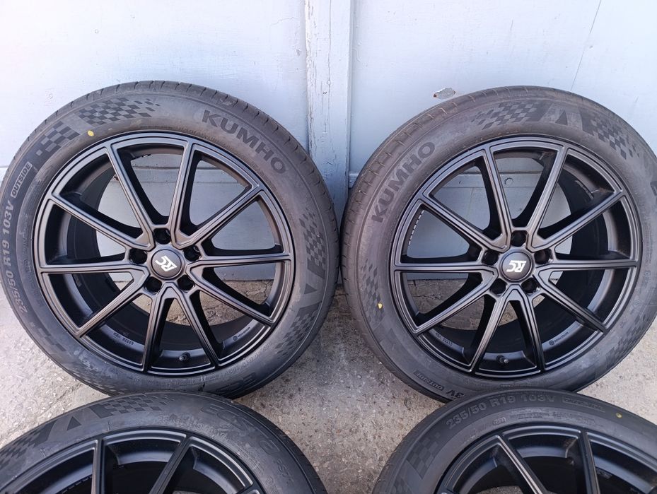 Alufelgi Brock 19" audi VW cupra seat skoda 5x112 235/50R19 nowe opony