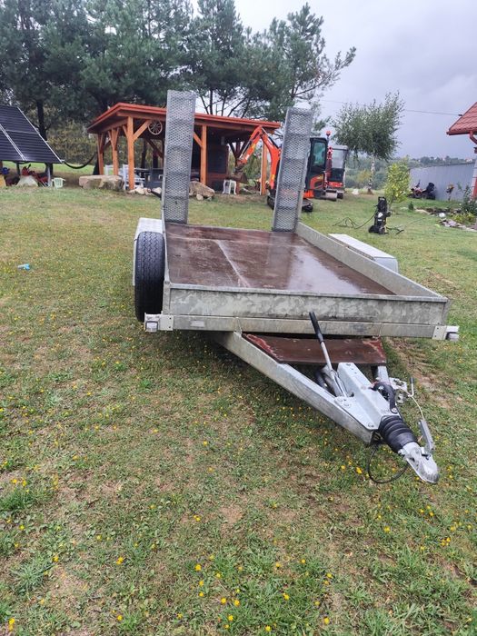 Laweta pod minikoparke