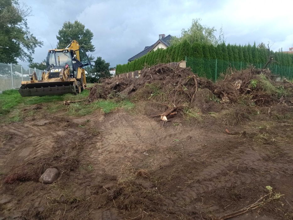 Usługi Koparko ładowarka trójmiasto, prace ziemne