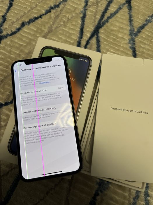 iphone Xs silver 64gb newerlock