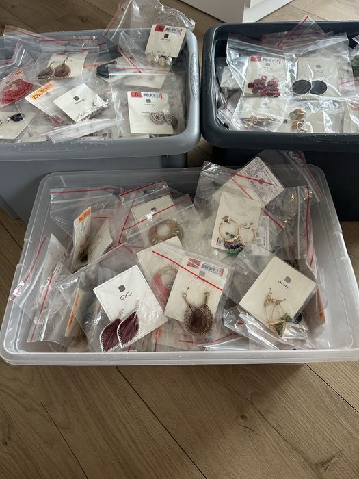 ORSAY bizuteria kolczyki / pakiet