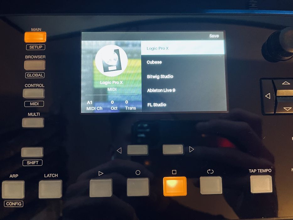 Akai Advance 49 Klawiatura midi + statyw gravity