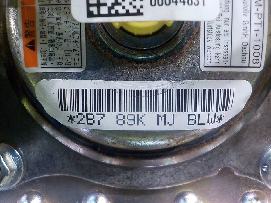 HONDA INSIGHT II 1.3 IMA AUT HB 5D AIRBAG poduszka kierowcy 77800-TMO-P81