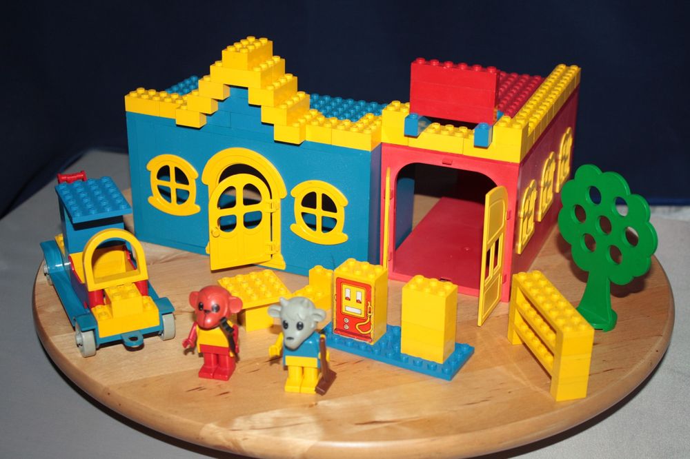 Lego Fabuland 344-2/ 134-2 Warsztat samochodowy