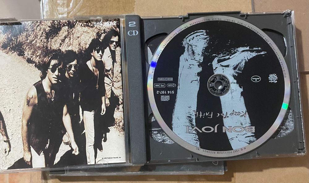 CD duplo Bon Jovi