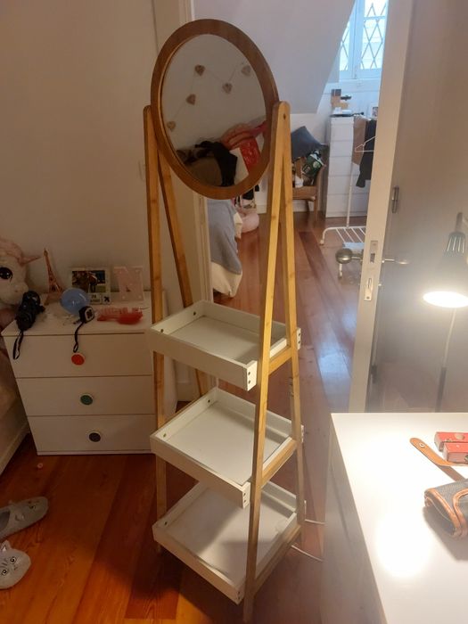 Estante Wc Homa com espelho