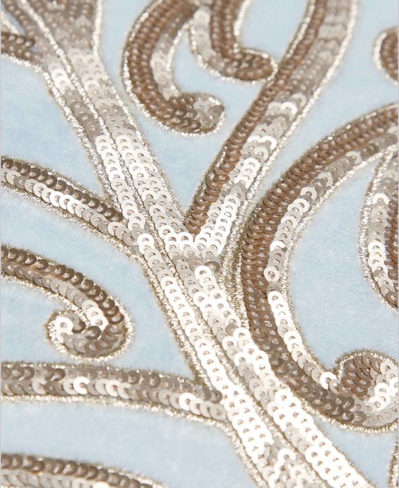 Capa De Almofada Veludo Folha Zara Home NOVO