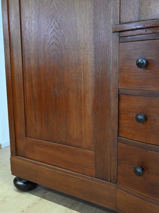 piękna szafa międzywojenna szuflady 121701