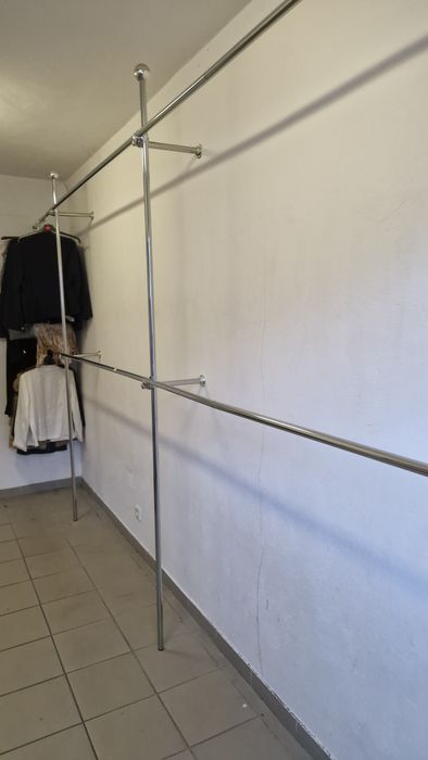 5 metrow Wieszak na ubrania przyścienny