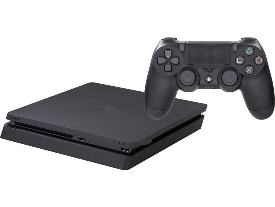Consola PS4 Slim (500 GB) + 1 Comando + 2 jogos64564111203330122