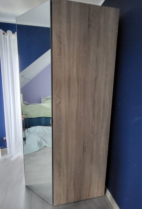 Szafa narożna Black red white