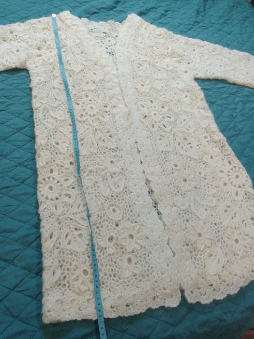 Кардиган ирландское кружево 48 размер