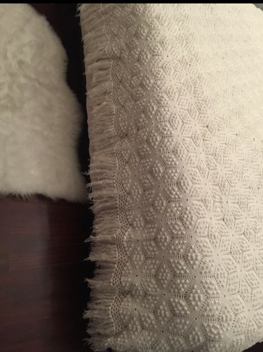 Colcha renda cama casal