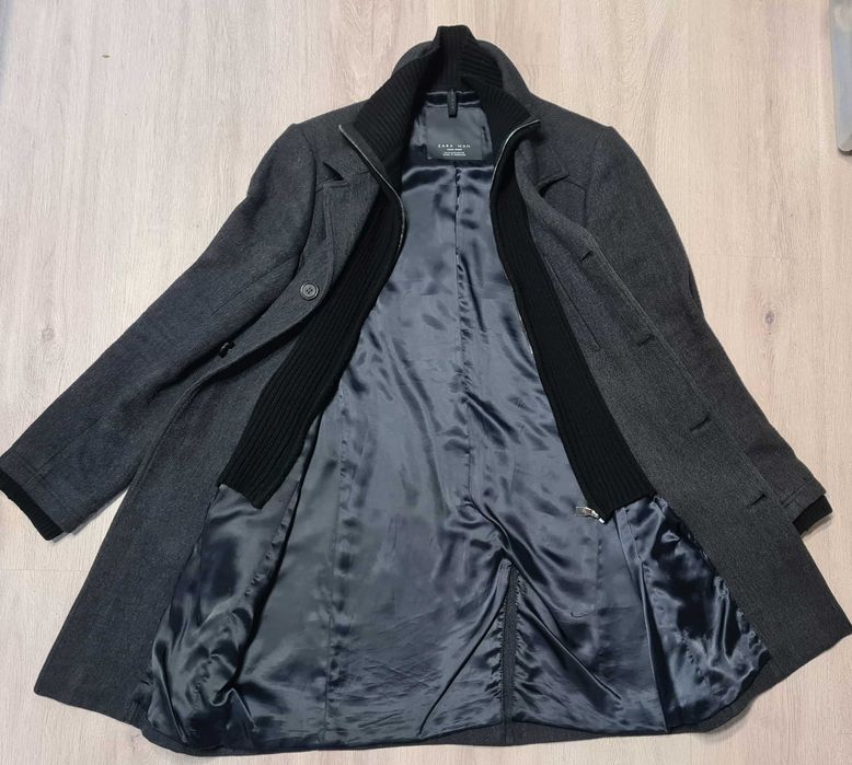 Пальто чоловіче ZARA moda sport,  розмір М